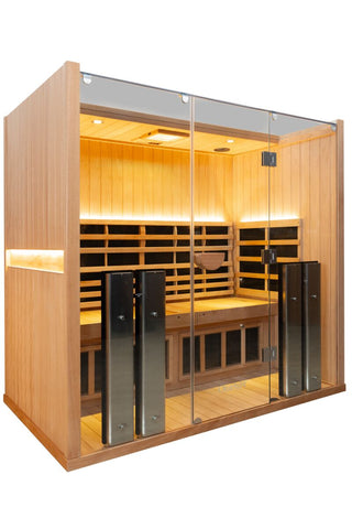Clearlight Sanctuary™ 5 : Full Spectrum 5 Person Infrared sauna Sauna