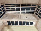 Clearlight Sanctuary Outdoor 5: Outdoor Full Spectrum 5 Person Infrared Sauna (COVER INCLUDED)