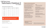 Clearlight Sanctuary Outdoor 2: Outdoor Full Spectrum 2 Person Infrared Sauna (COVER INCLUDED)