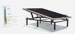 Symphony Sleep ES500 Adjustable Base with choice of High-Low OR Elevation Kit