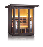 Clearlight Sanctuary Outdoor 2: Outdoor Full Spectrum 2 Person Infrared Sauna (COVER INCLUDED)